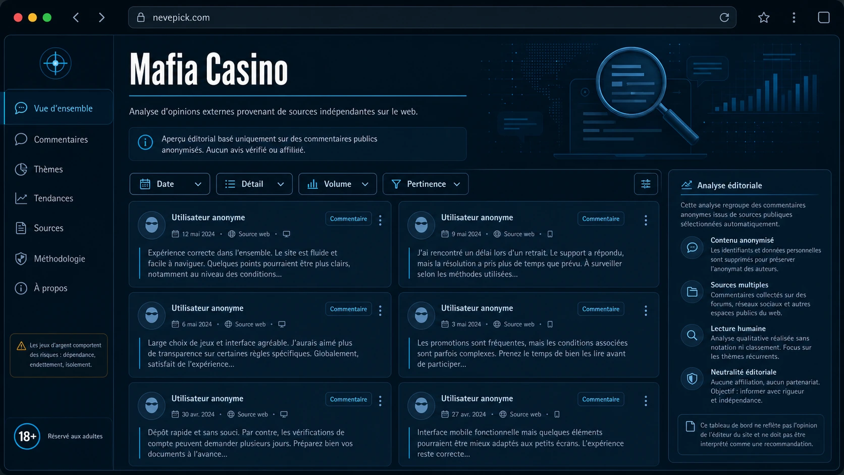 Mafia Casino avis Trustpilot : quelle importance pour les utilisateurs ?