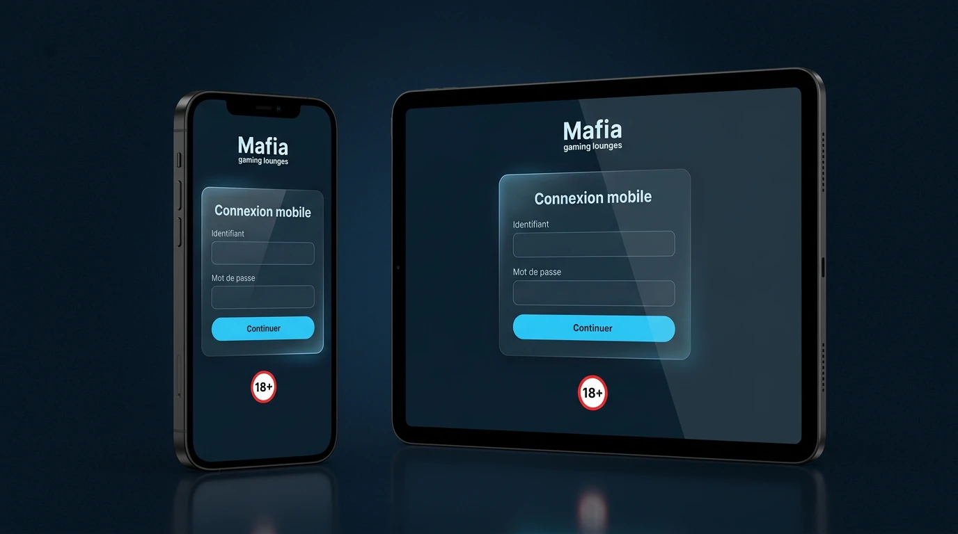Connexion Mafia Casino sur mobile