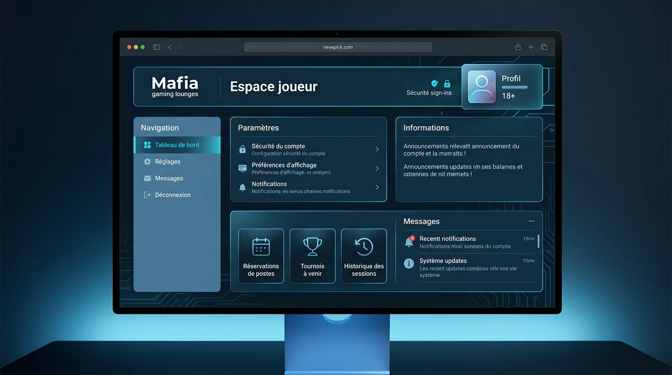 Pourquoi utiliser votre espace joueur Mafia Casino ?