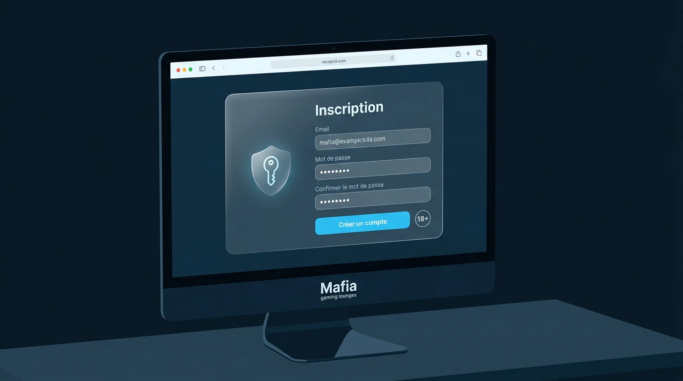 Comment s’inscrire sur Mafia Casino