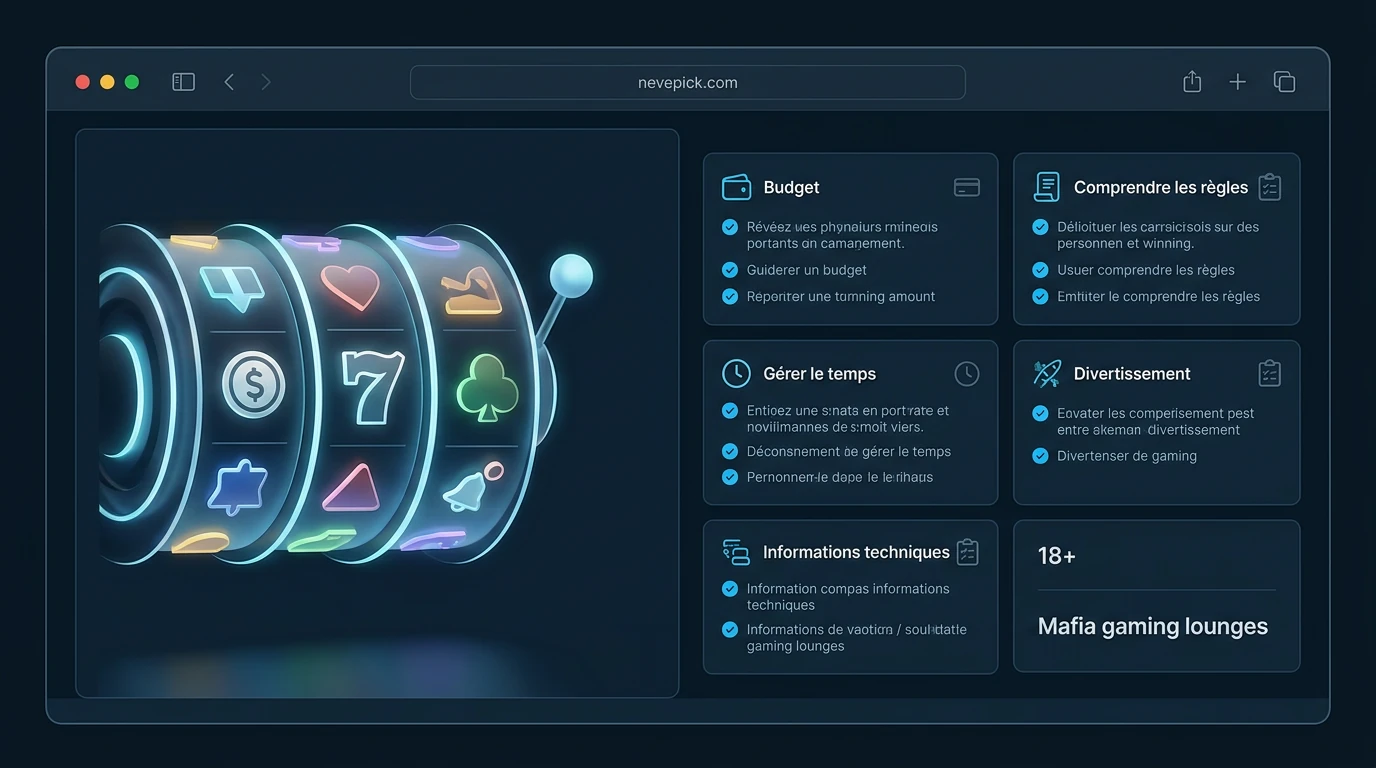 Conseils pour jouer aux machines à sous